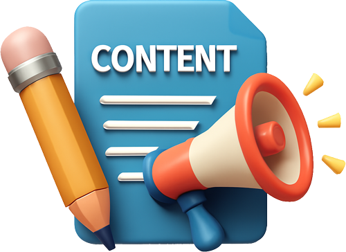 content marketing icon