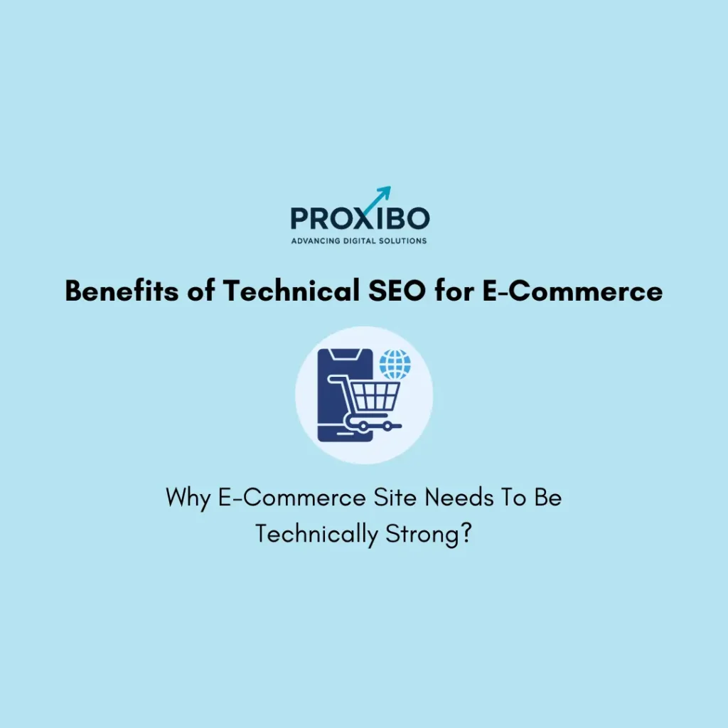 Benefits of technical SEO for e-commerce.