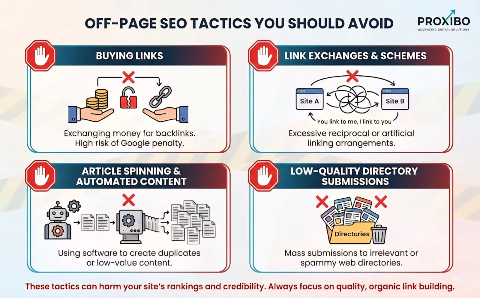 avoid these off page seo tactics