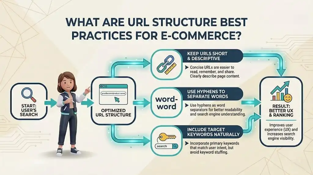 best practices of url structure for ecommerce
