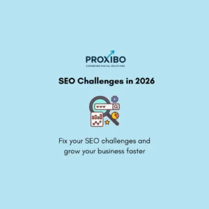 SEO challenges in 2026 showing common SEO problems and solutions for better rankings