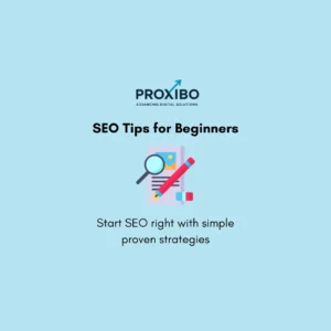 SEO tips for beginners concept showing keywords, content optimization, and website growth strategy.