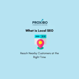 What is local SEO infographic showing Google Maps results, local pack listings, reviews, and Google Business Profile optimization steps