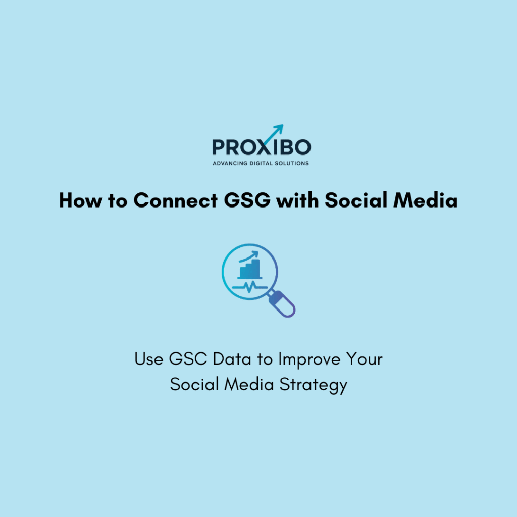 Google Search Console insights for social media optimization.