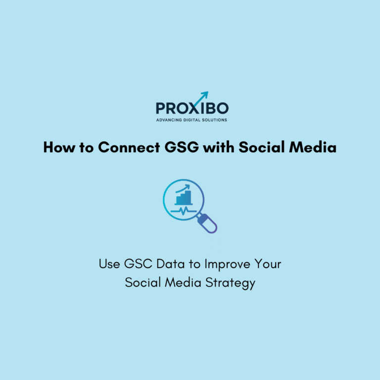 Google Search Console insights for social media optimization.